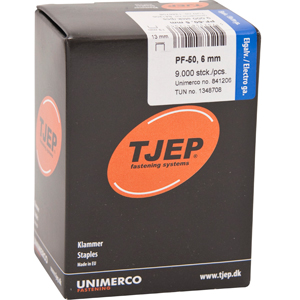 TJEP PF-50 agrafes 6 mm
